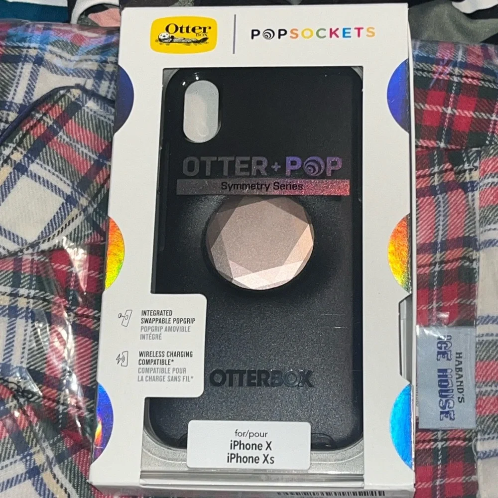 Otter+Pop‎ Otterbox PopSockets Symmetry iPhone X Xs
